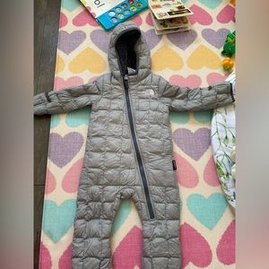 The North Face infant Nuptse one piece suit